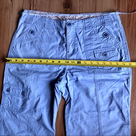 Ruff Hewn Capri Pants Size 6 Blue Women’s - Picture 8 of 14
